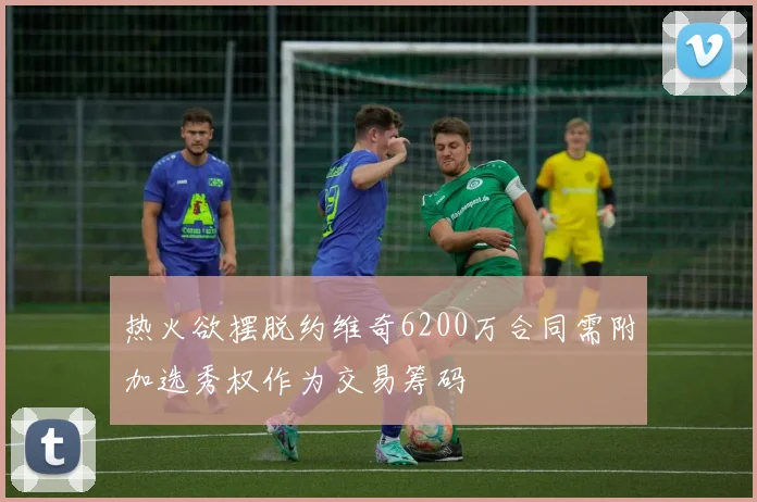 热火欲摆脱约维奇6200万合同需附加选秀权作为交易筹码